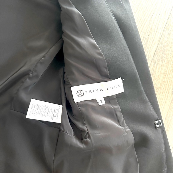 Trina Turk black blazer (Atwood Jacket) - Picture 3 of 7
